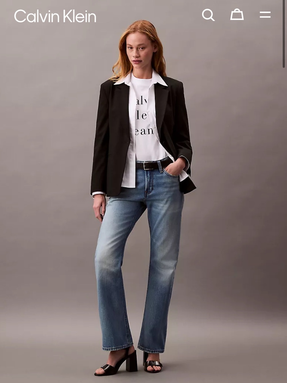 Calvin Klein Bootcut Jeans